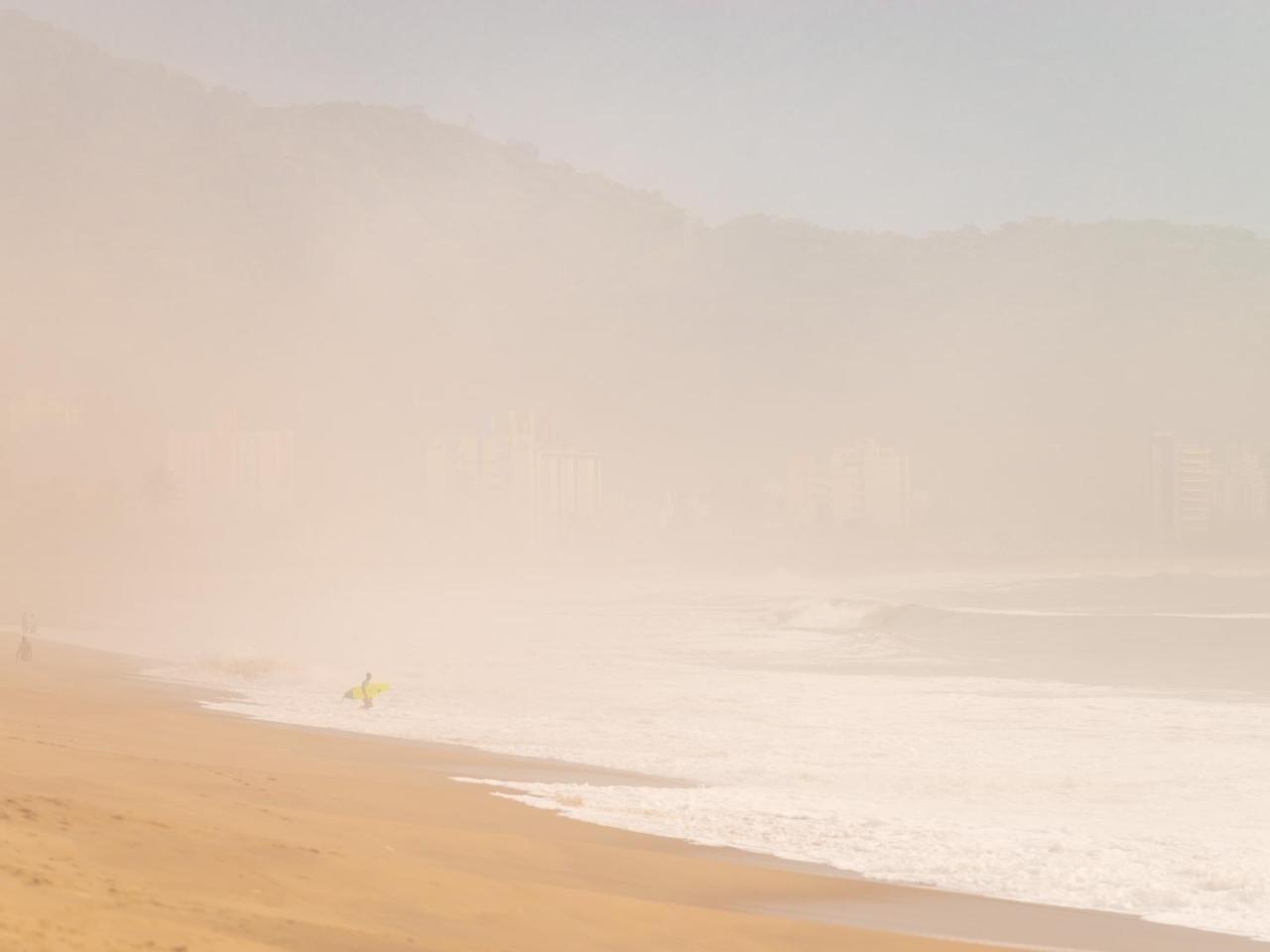 Pousada Pe Na Areia Caraguatatuba Exterior foto