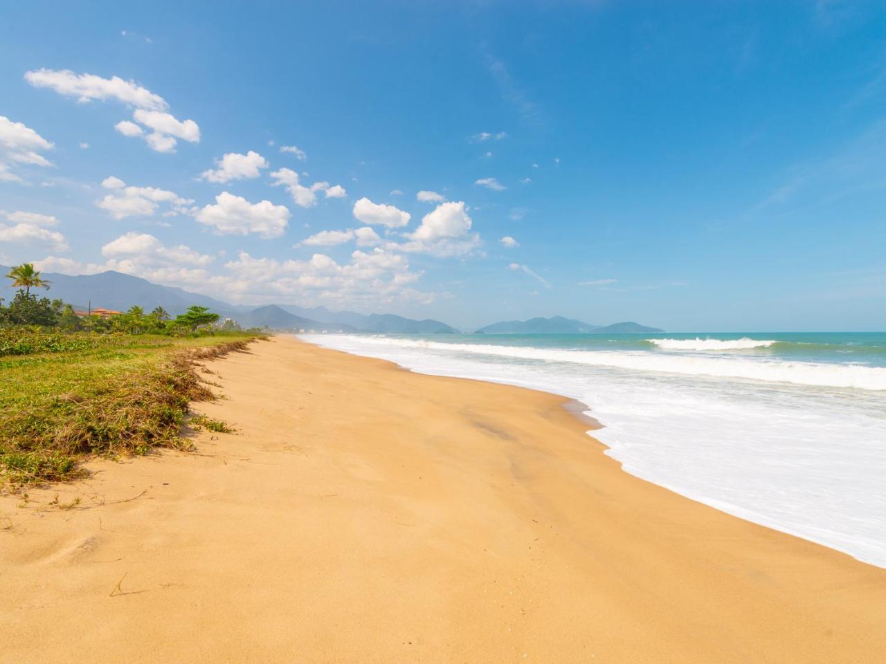 Pousada Pe Na Areia Caraguatatuba Exterior foto