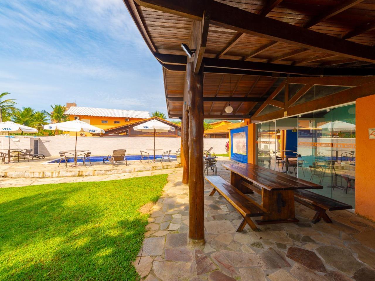 Pousada Pe Na Areia Caraguatatuba Exterior foto