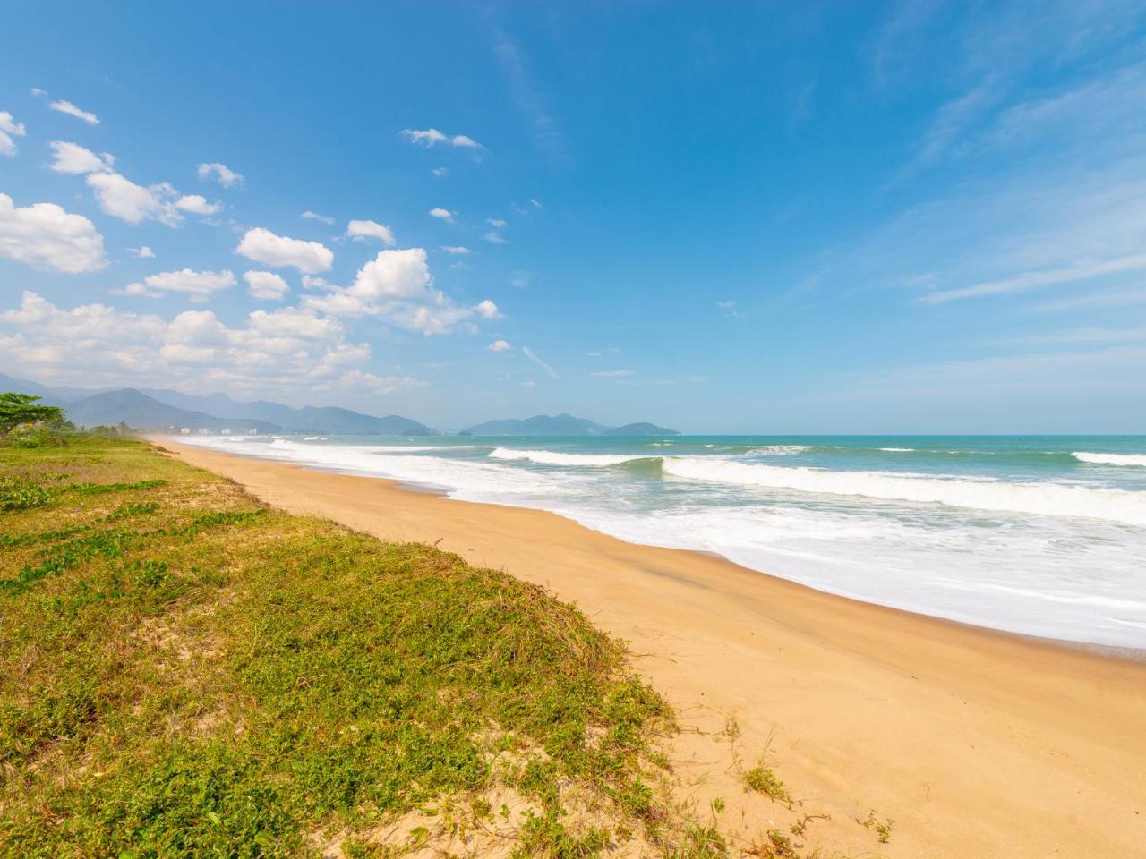 Pousada Pe Na Areia Caraguatatuba Exterior foto